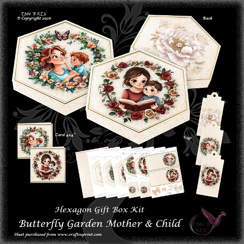Butterfly Garden Mother & Child