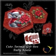 Cute Christmas Gift Box Baby Koala