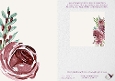 Deep Pink Rose Corner
