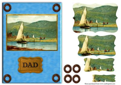 Vintage Sailboats Bracket Pyramid Sheet