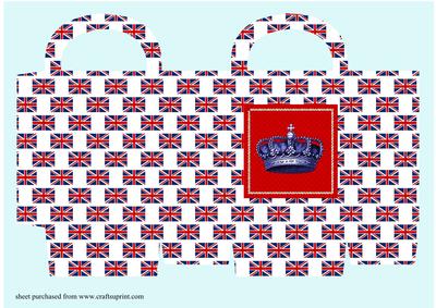 Jubilee Gift Bag Sheet