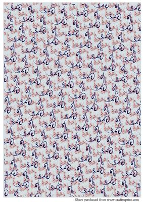 Ornate Flourishes Backing Sheet