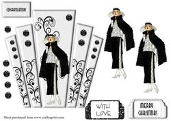 Art Deco Lady Christmas
