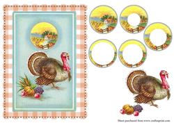 Vintage Thanksgiving with Tunnel and Decoupage