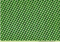 A4 Landscape Shamrock Background Sheet