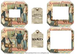 Vintage Gentlemens Club Invertage Sheet