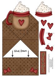 Yummy Coco Christmas Spring Card