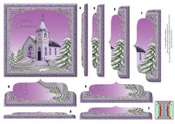 Church View Double Side Stacker Card Front