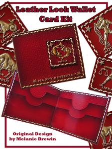 Star Sign Birthday Wallet Card Kit