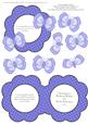 Purple Butterfly Birthday Aperture Card