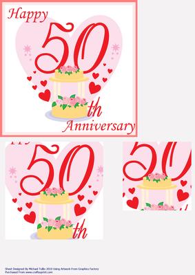 Romantic 50th Wedding/golden Anniversary
