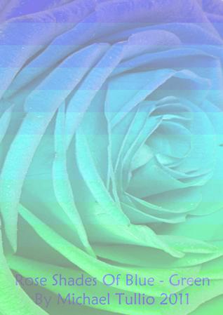 Rose Shades of Blue - Green Background Kit
