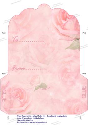 A Touch of Rose Money Wallet
