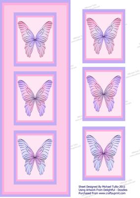 Get Well Soon Butterfly Quick Large Dl Card