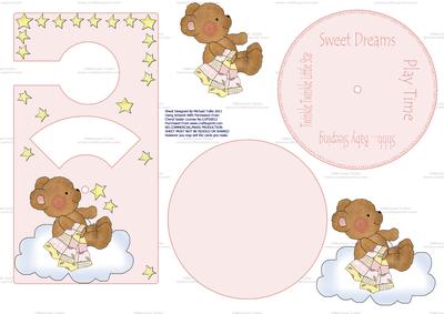 Looking Up to the Stars Female Spinnin' Door Hanger