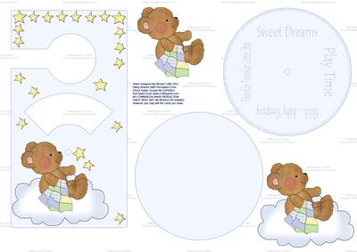 Looking Up to the Stars Male Spinnin' Door Hanger