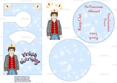 Perfect Prince Spinnin' Door Hanger