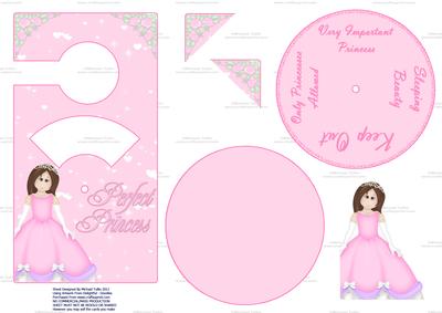 Perfect Princess Spinnin' Door Hanger