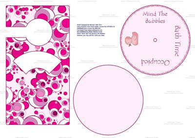 Bath Time Spinnin' Door Hanger