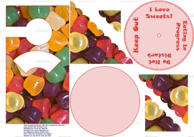 Sweets Spinnin' Door Hanger