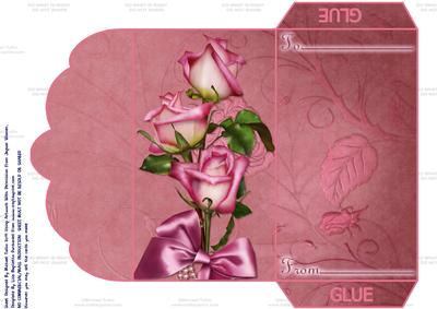 The Beautiful Roses Money Wallet