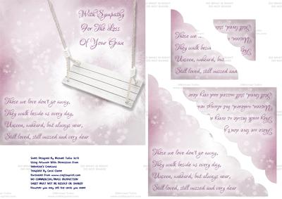 Those We Love Don't Go Away Gran Sympathy Card
