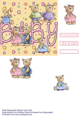 Baby Girl Bears