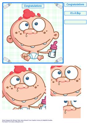 Cartoon Baby Boy
