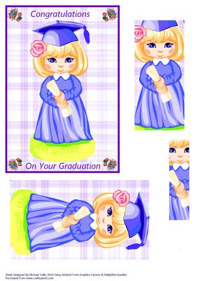 Congratulations on Your Graduation - Girl