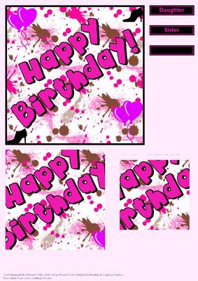 Funky Female Birthday