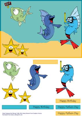 Funny Underwater Scene
