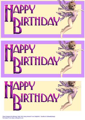 Birthday Fairy Delight 1
