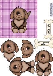 Have a Grrrrreat Birthday Step by Step Female Birthday Card