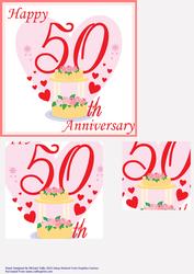 Romantic 50th Wedding/golden Anniversary