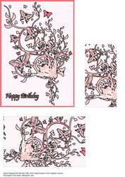 Pretty Butterflies Galore Birthday Card