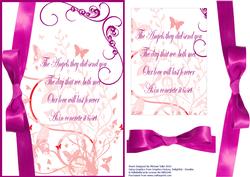 Ribbons & Butterflies Step by Step Card