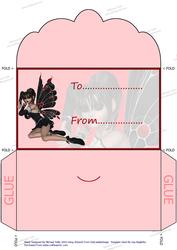Red & Black Birthday Fairy Money Wallet