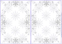 Winter Wonderland Wedding Purple Insert 1