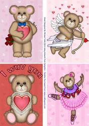 Love U Bears Toppers