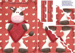 You Moo-ve Me Corner Stacker Card