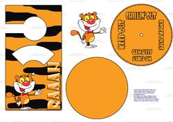 Tiger-ific Spinnin' Door Hanger