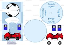 Gaming in Progress Spinnin' Door Hanger