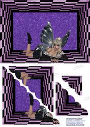 Stars in Her Eyes Corner Stacker Card