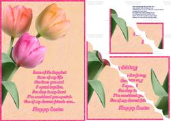 One of My Dearest Friends Shell Edged Corner Stacker Card
