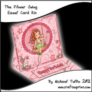 The Flower Swing Easel Card Kit