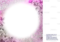 Lace & Lilac 8x8 Insert