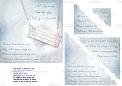 Those We Love Don't Go Away Grandad Sympathy Card