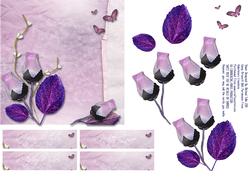 The Touch of a Rose Step by Step Card