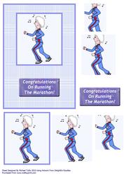 Humourous Congratulations on Running the Marathon