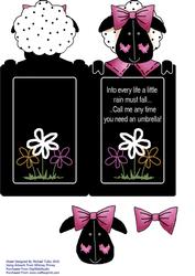 Call Me Any Time - Friend Sheep Shaped Card